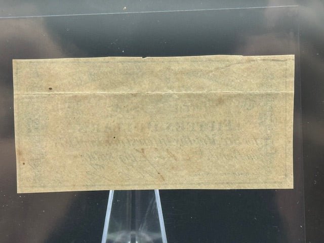 1877 $15 Richmond CSA Bank Note Bond Coupon - Curators Corner LLC