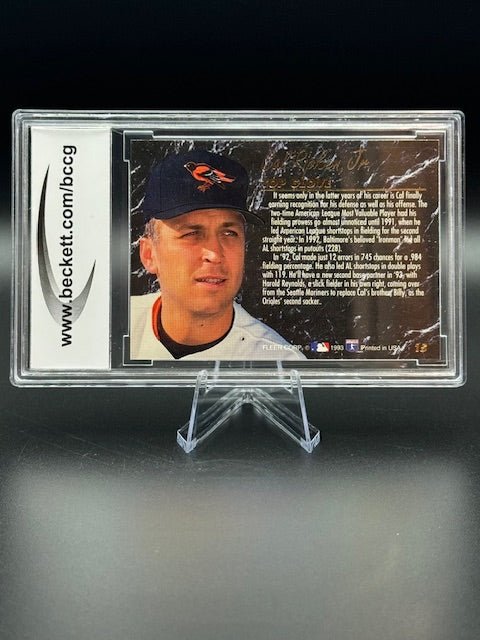 1993 Fleer Ultra Cal Ripkin Jr. Beckett Graded 10 - Curators Corner LLC