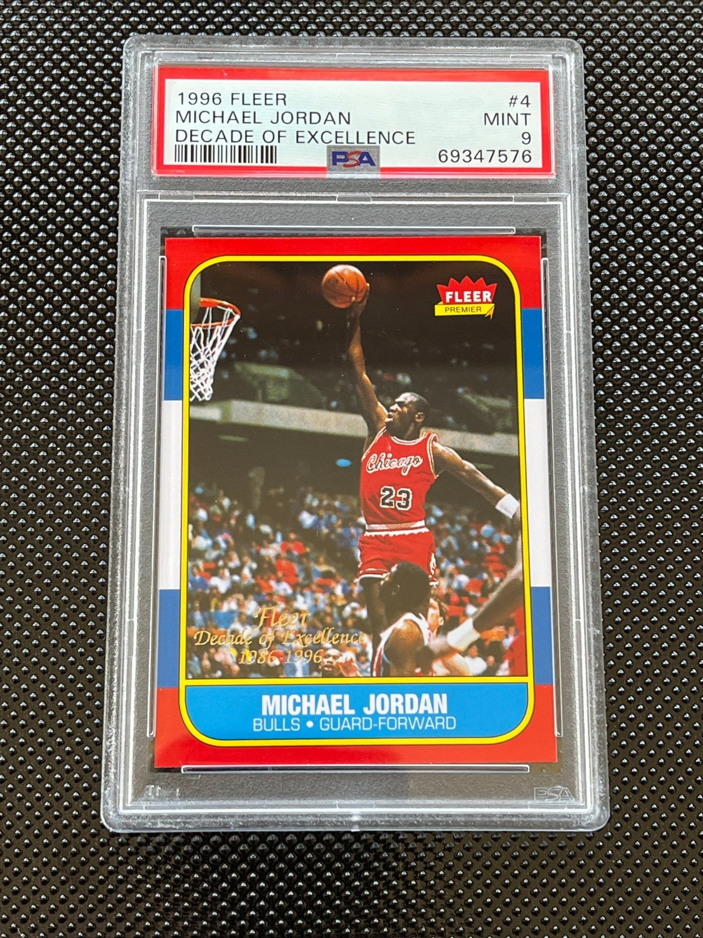 1996 Fleer Michael Jordan #6 (PSA 9) - Curators Corner LLC