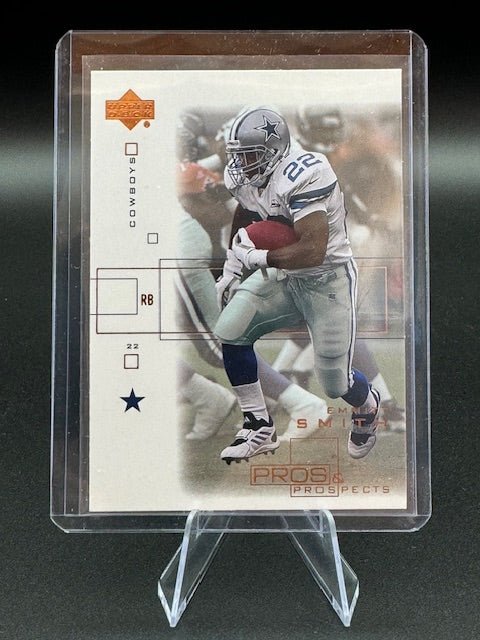 2001 Upper Deck Pros and Prospects Emmitt Smith #25 - Curators Corner LLC