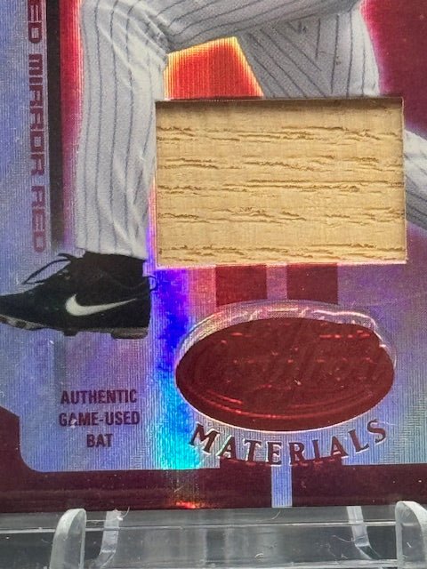 2004 Donruss Game Used Material Shannon Stewart #175 Silver Mirror Numbered 134/150 - Curators Corner LLC