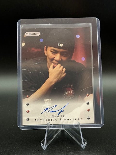 2010 Razor Entertainment Poker Nam Le Signature Card #32 - Curators Corner LLC
