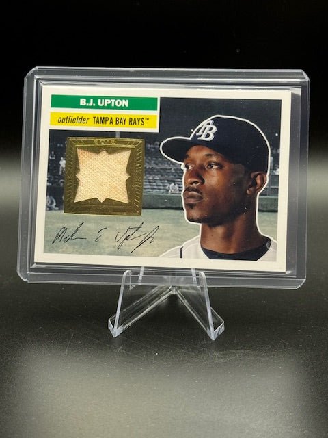 2012 Topps Archive Relic Game Used Relic B.J. Upton #56R - BU - Curators Corner LLC