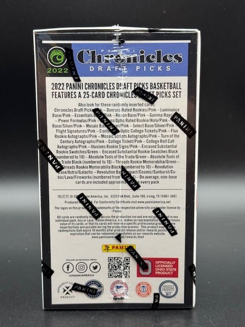 2022 Panini Chronicles Basketball Draft Picks Blaster Box Factory Sealed - Curators Corner LLC