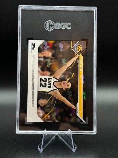 2023 Bowman U Now Caitlin Clark Rookie Card SGC 10 - Curators Corner LLC