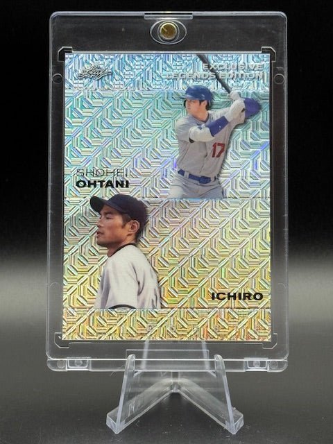 2023 Leaf Special Release Ohtani/Ichiro Silver Mojo 20/25 - Curators Corner LLC