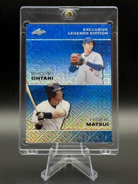 2023 Leaf Special Release Ohtani/Matsui Blue Mojo 6/20 - Curators Corner LLC
