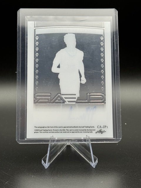 2023 Leaf Trinity Clear Jamari Phillips Signed Card CA - JP1 #29/49 - Curators Corner LLC
