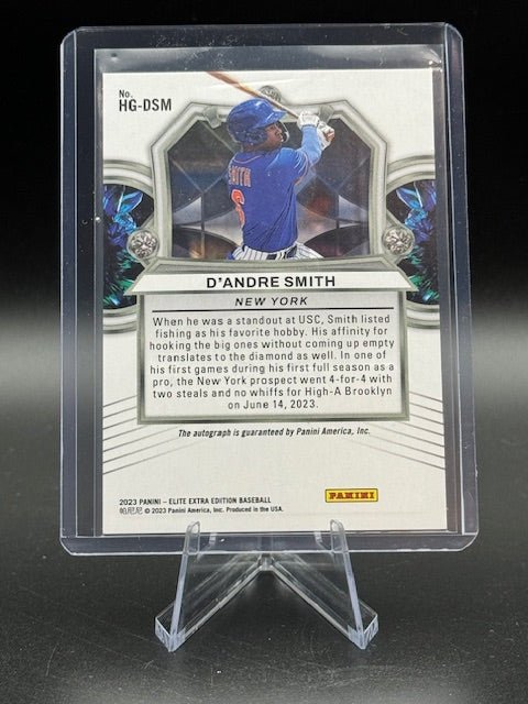 2023 Panini Hidden Gems D'andre Smith Autograph Rookie Card #HG - DSM - Curators Corner LLC