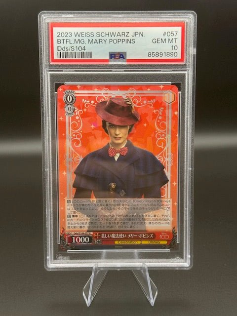 2023 WEISS SCHWARZ JPN. MARY POPPINS #057 (PSA 10) - Curators Corner LLC