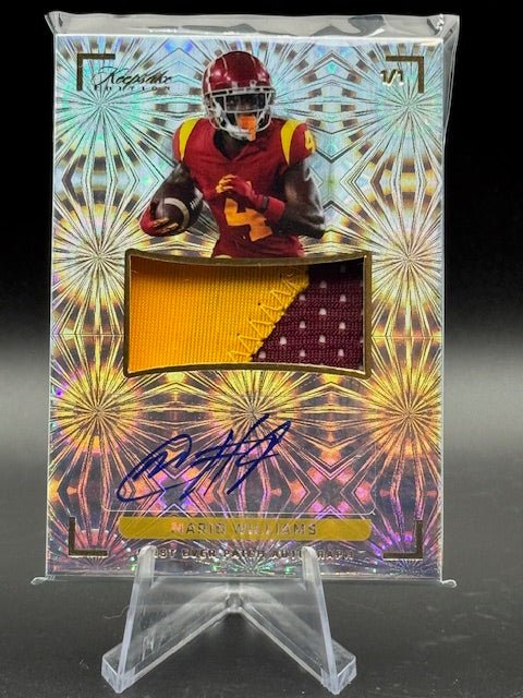2024 Keepsake Multisport Mario Williams Patch/Auto #25 1/1 - Curators Corner LLC