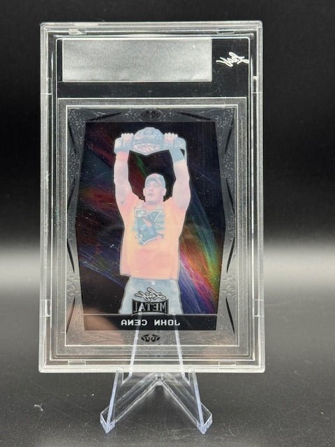 2024 Leaf Metal Legends John Cena Clear Pre Production Proof 1/1 - Curators Corner LLC