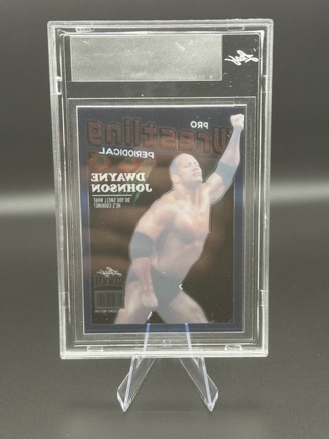 2024 LEAF METAL PRE - PRODUCTION PROOF DWAYNE JOHNSON 1/1 - Curators Corner LLC