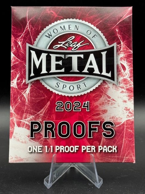2024 LEAF METAL WOMEN OF SPORT PROOF PACK (FACOTRYS EALED) - Curators Corner LLC
