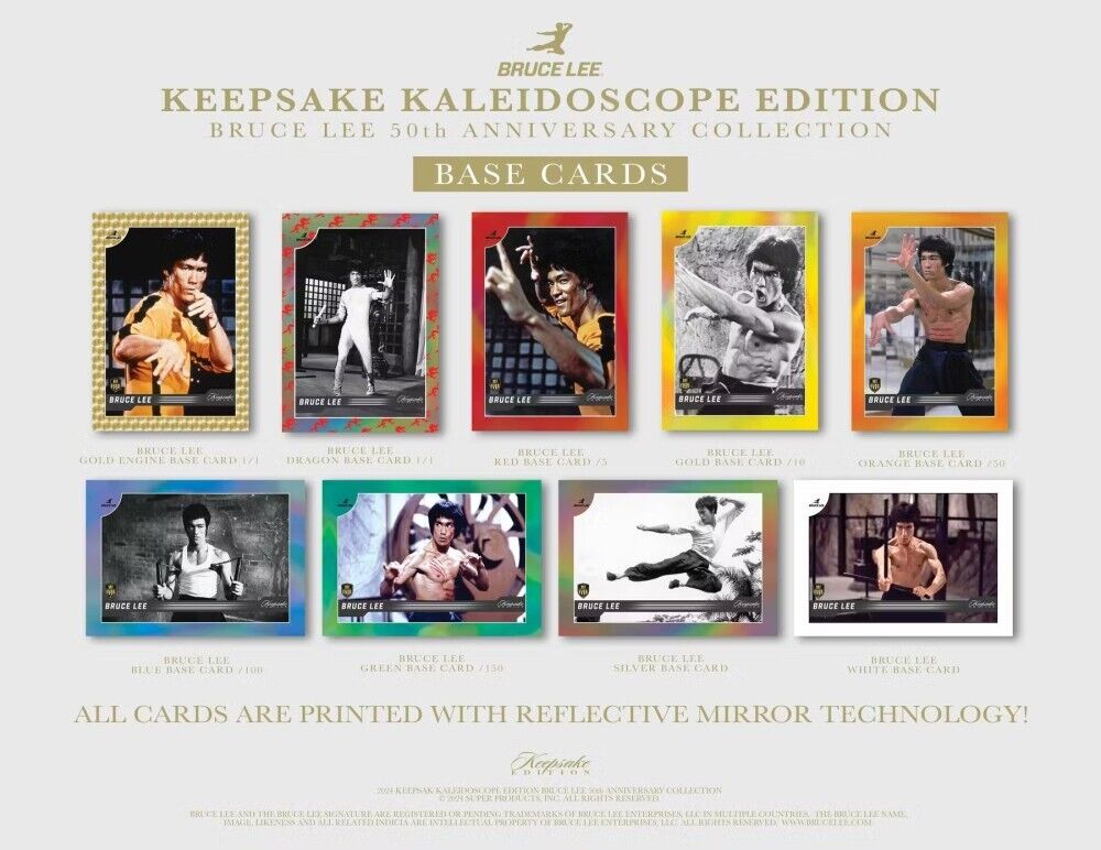 2024 Super Break Keepsake Bruce Lee 50th Anniversary Kaleidoscope Edition Box - Curators Corner LLC