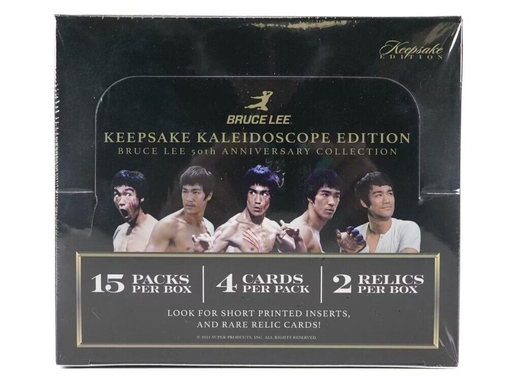 2024 Super Break Keepsake Bruce Lee 50th Anniversary Kaleidoscope Edition Box - Curators Corner LLC