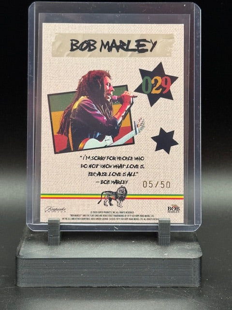 2025 Bob Marley Keepsake Reflective Nine Mile Jamaica 029 05/50