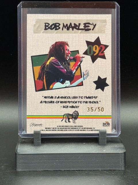 2025 Bob Marley Keepsake Refractor Patch 092 35/50