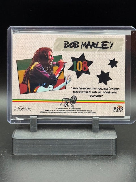 2025 Bob Marley Keepsake Relic Card 108