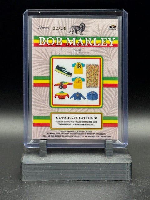 2025 Bob Marley Keepsake Triple Relic Card 095 22/50