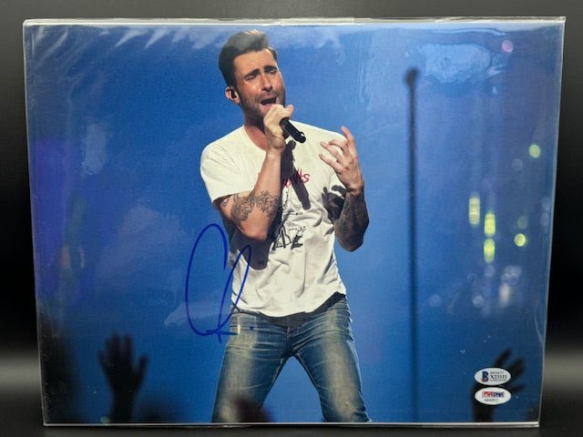 Adam Levine Signed Maroon 5 11x14 Photograph (no frame) - Curators Corner LLC
