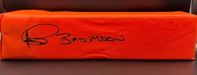 Andre Rison Signed and Inscribed End Zone Pylon - Curators Corner LLC