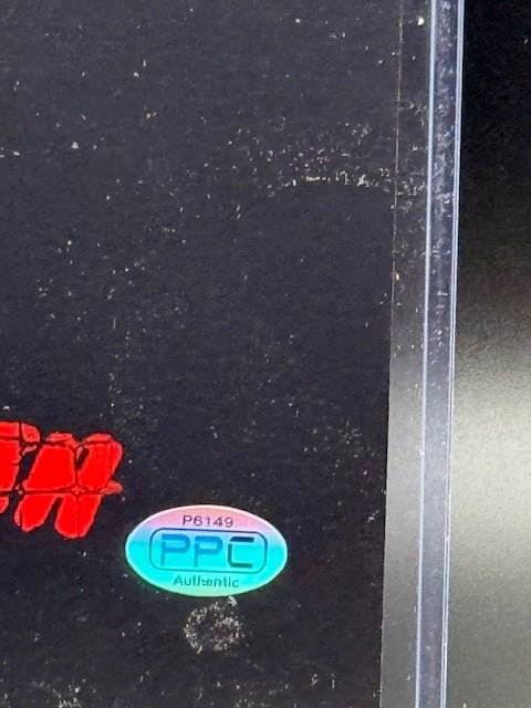 Ari Lehman Signed Friday the 13th Poster - Curators Corner LLC
