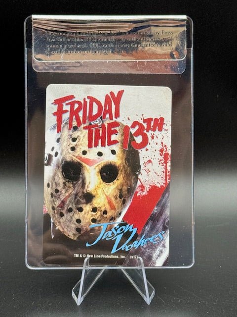 Ari Lehman Signed Friday the 13th Queen of Diamonds Playing Card - Curators Corner LLC