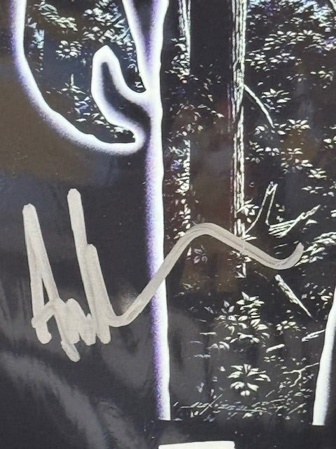 Ari Lehman Signed Friday the 13th Sillouhette Poster - Curators Corner LLC