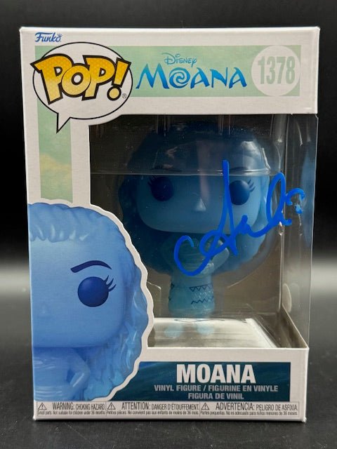 Auli'i Cravalho Signed "Moana" Moana #1378 Funko Pop! Vinyl Figure (JSA) - Curators Corner LLC