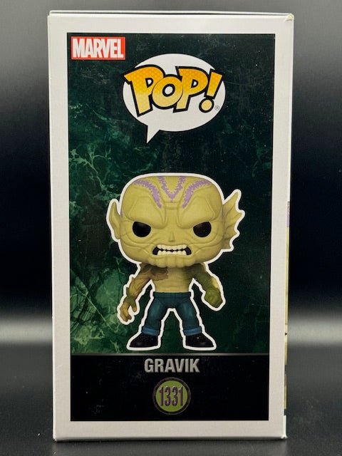 Ben Kingsly Signed Gravik Signed Funko Pop #1331 - Curators Corner LLC