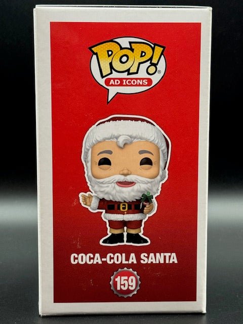 Billy Bob Thornton Signed Coca Cola Santa Funko Pop #159 - Curators Corner LLC