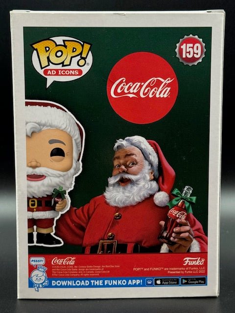 Billy Bob Thornton Signed Coca Cola Santa Funko Pop #159 - Curators Corner LLC