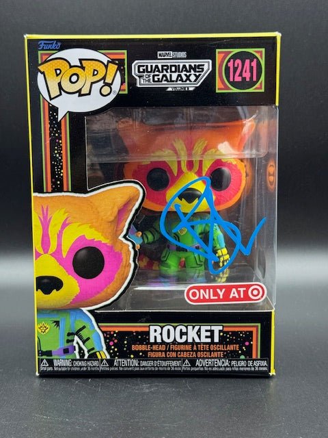 Bradley Cooper Signed Marvel Studios Guardians of the Galaxy Vol. III Rocket Funko Pop #1241 - Curators Corner LLC