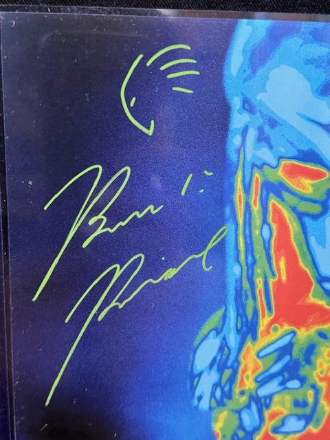 Brian Prince Jr Signed with Drawing Predator Movie Poster 11x17 - Curators Corner LLC