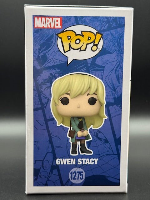 Bryce Dallas Howard Signed and Inscribed Marvel Gwen Stacy Entertainment Earth Exclusive Funko Pop #1275 - Curators Corner LLC