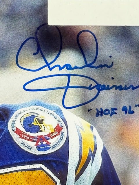 Charlie Joiner Signed and Inscribed 8x10 Photograph - Curators Corner LLC