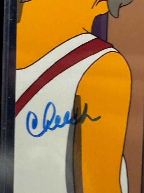 Cheech Marin and Tommy Chong Dual Signature Simpsons 8x10 Photograph - Curators Corner LLC
