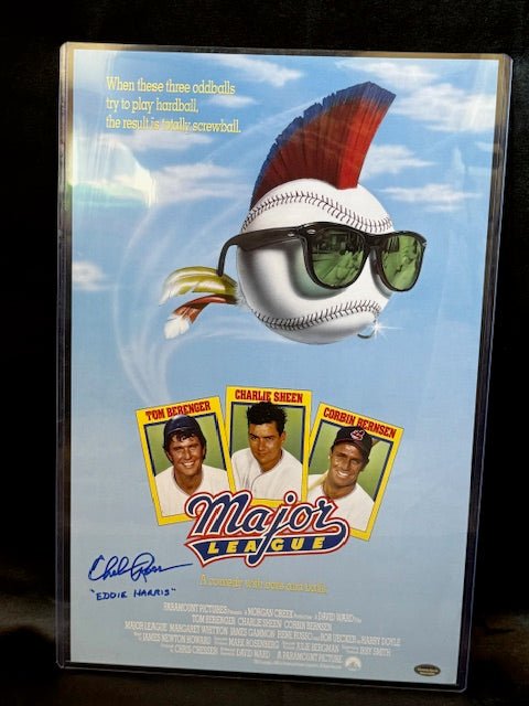 Chelcie Ross Signed and Inscribed Major League Movie Poster 11x17 - Curators Corner LLC