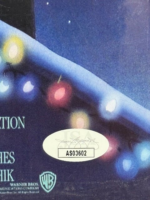 Chevy Chase Signed National Lampoon Christmas Vacation Movie Poster 11x17 - Curators Corner LLC