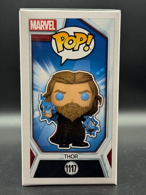 Chris Hemsworth Signed "Avengers Endgame" #1117 Thor Bobble - Head Funko Pop! Vinyl Figure (ACOA) - Curators Corner LLC