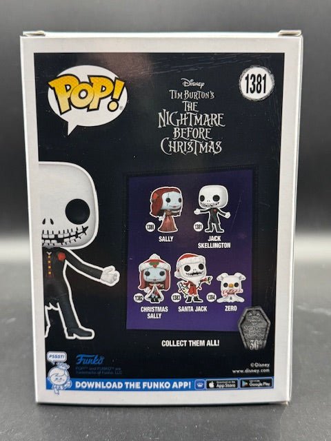 Chris Sarandon Signed "Nightmare Before Christmas" Jack Skellington #1381 Funko! - Curators Corner LLC