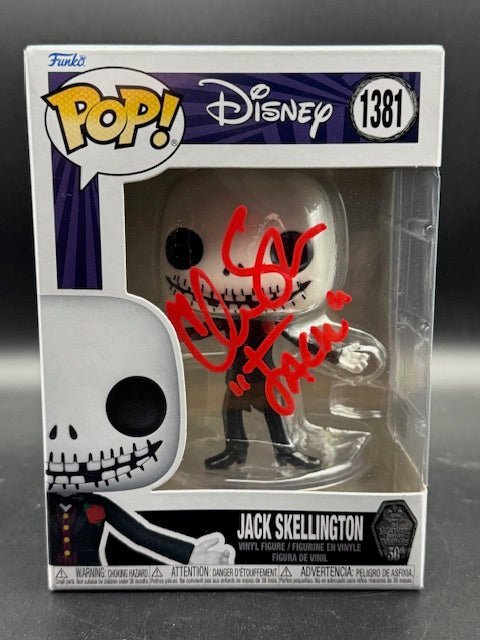 Chris Sarandon Signed "Nightmare Before Christmas" Jack Skellington #1381 Funko! - Curators Corner LLC