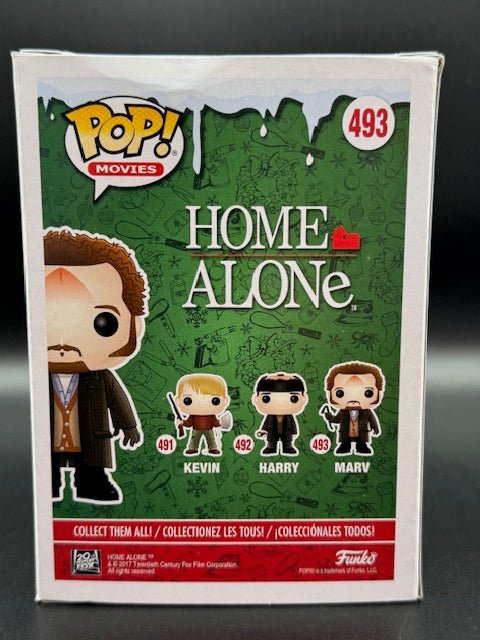 Daniel Stern Signed Home Alone Marv Funko Pop #493 - Curators Corner LLC