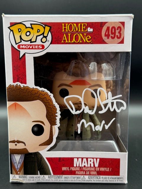 Daniel Stern Signed Home Alone Marv Funko Pop #493 - Curators Corner LLC