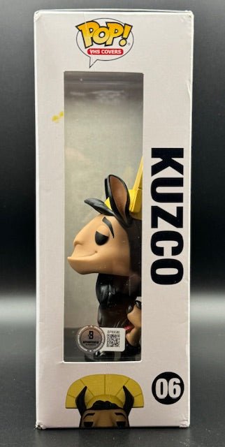 David Spade Signed Disney The Emperor's New Groove Kuzco Funko Pop #06 - Curators Corner LLC