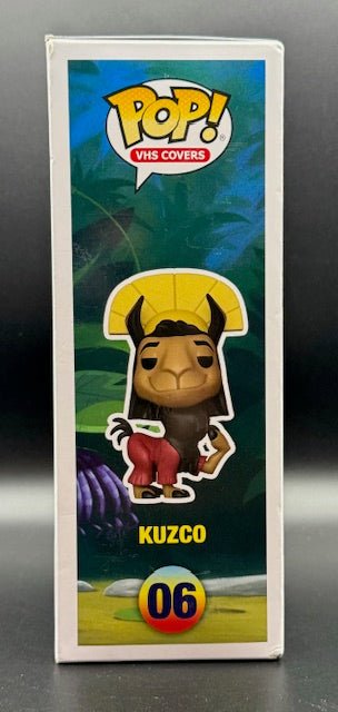 David Spade Signed Disney The Emperor's New Groove Kuzco Funko Pop #06 - Curators Corner LLC