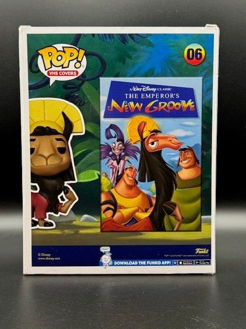David Spade Signed Disney The Emperor's New Groove Kuzco Funko Pop #06 - Curators Corner LLC