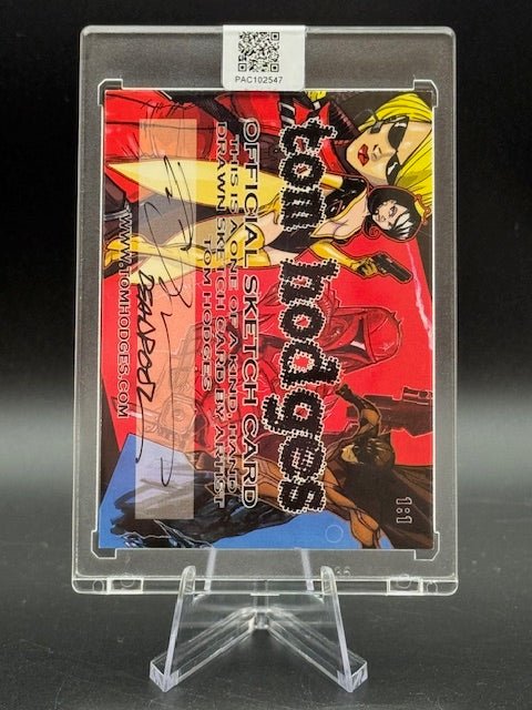 Deadpool Original Sketch Card by Tom Hodges - Curators Corner LLC