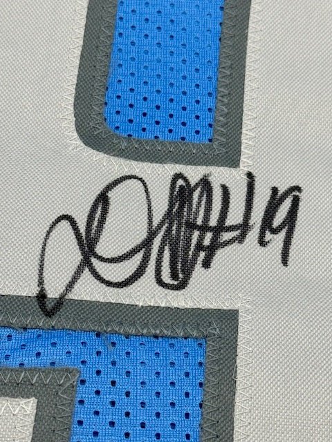Donovan Peoples - Jones Signed Detroit Lions Colors Jersey - Curators Corner LLC